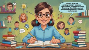 Sensory Memory Development Strategies in Learning
