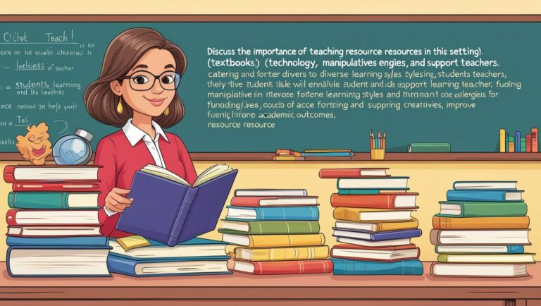 The Importance of Teaching Resources in a School Setting