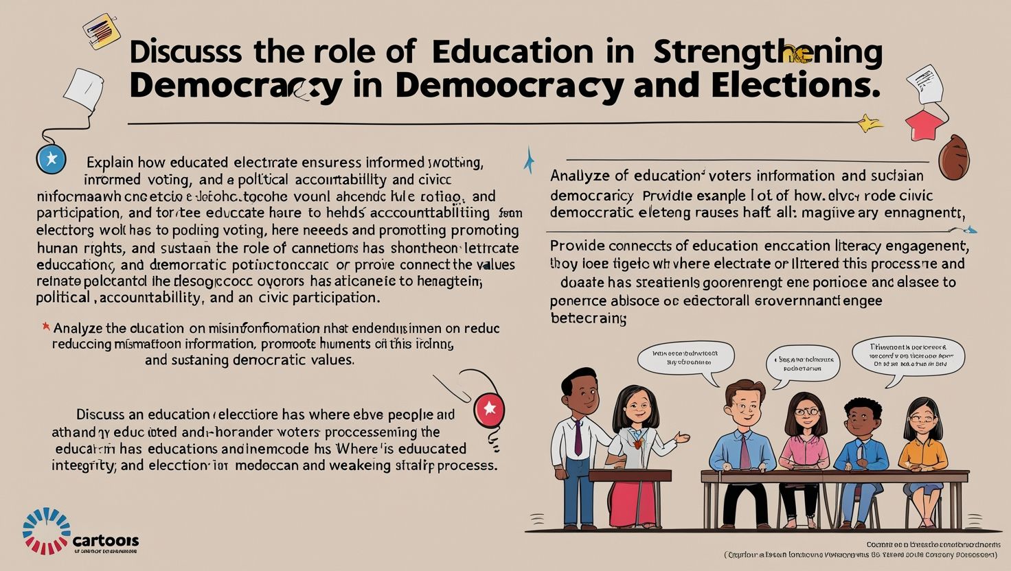 The Role of Education in Democracy and Elections - Teachers Guide