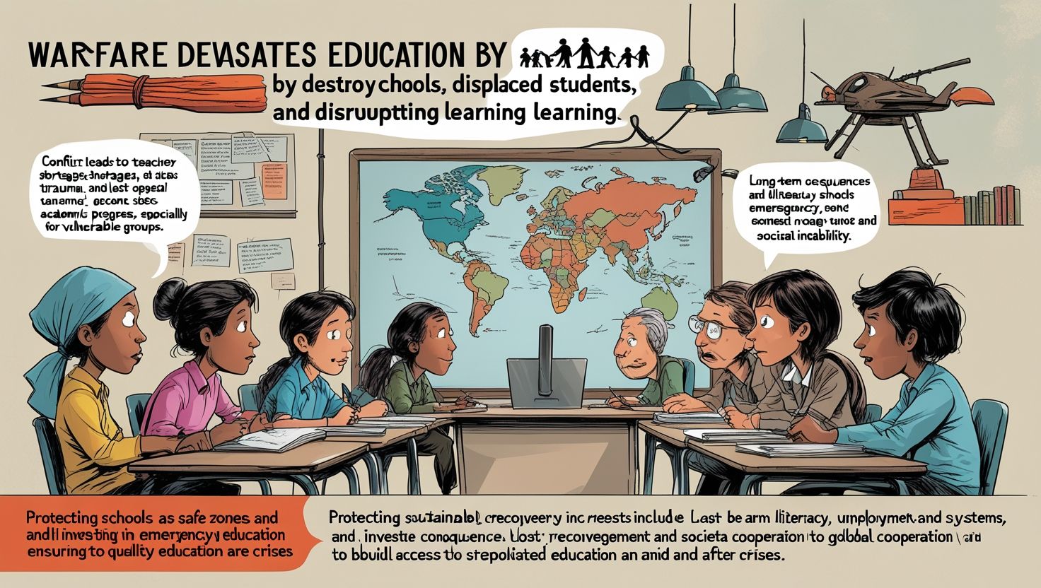 Impact of Warfare on Education