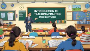 Introduction to Teaching Practice in AIOU (Code 86076996)
