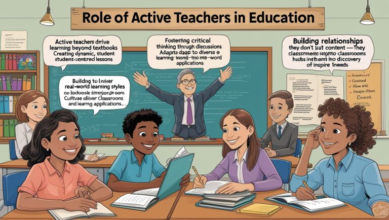 Role of Active Teachers in Education