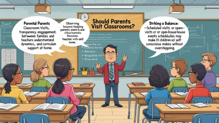 Should Parents Visit Classrooms