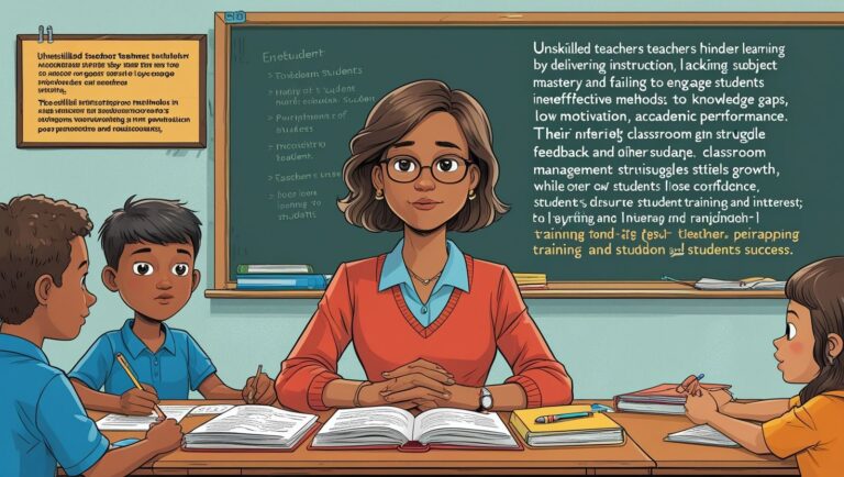 Unskilled Teachers' Impact on Learning