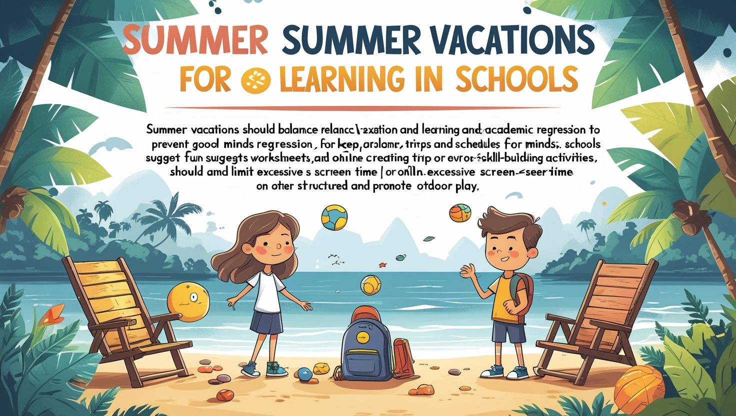 How to Manage Summer Vacations for Good Learning in Schools