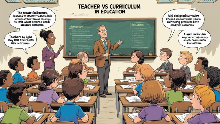 Teacher vs Curriculum in Education