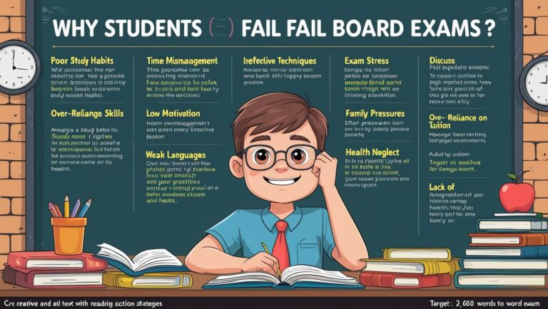 Why Students Fail in Board Exams A Comprehensive Analysis