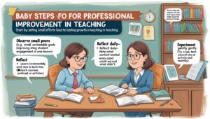 Baby Steps for Professional Improvement in Teaching