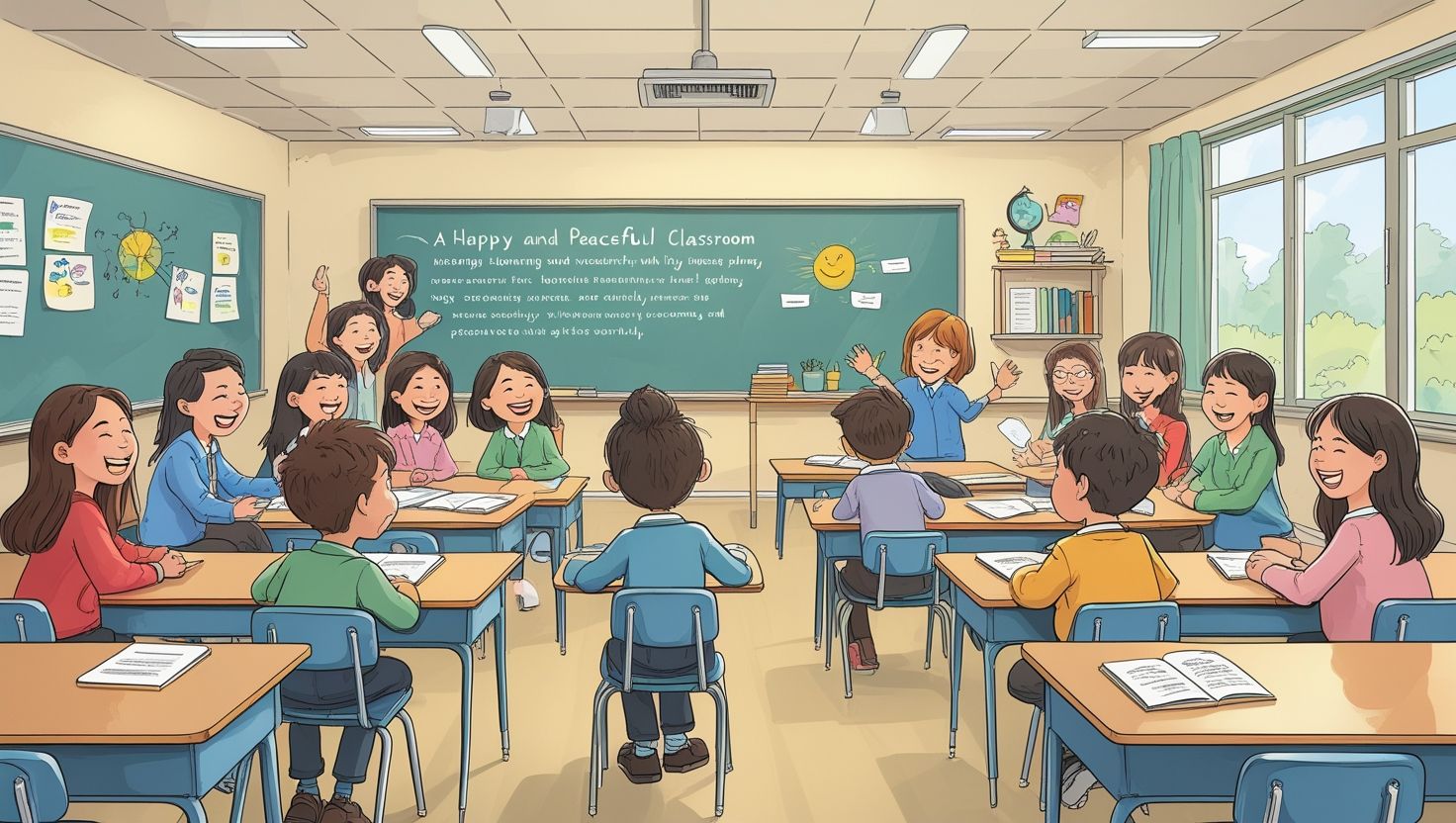 Happy and Peaceful Classroom Interactions