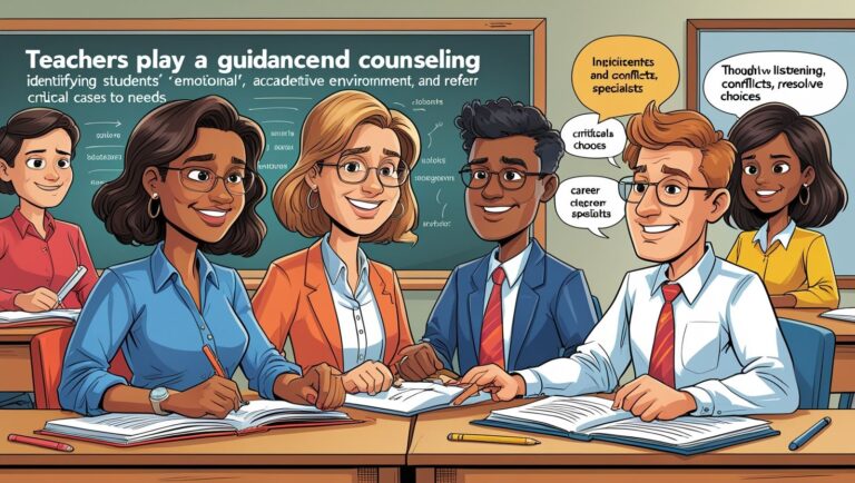 Role of Teacher in Guidance and Counselling