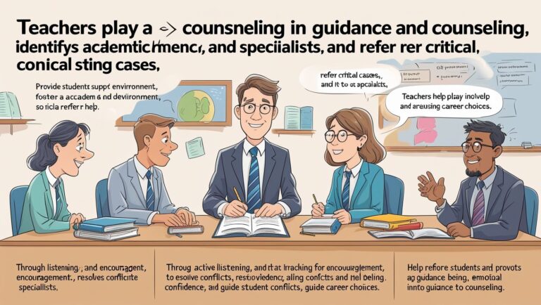 Role of Teacher in Guidance and Counselling - Teachers Guide