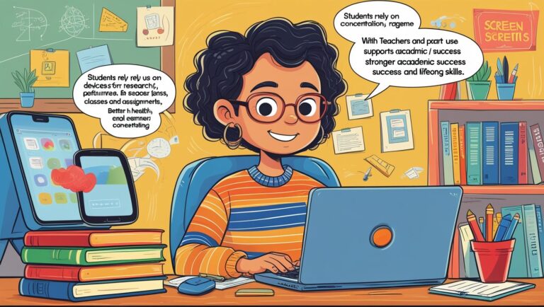 Screen Time Management for Learning