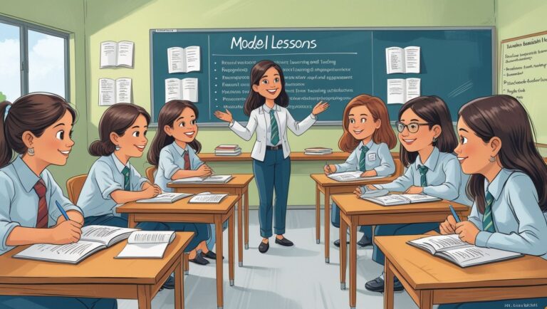 The Impact of Model Lessons on Teacher Learning and Teaching