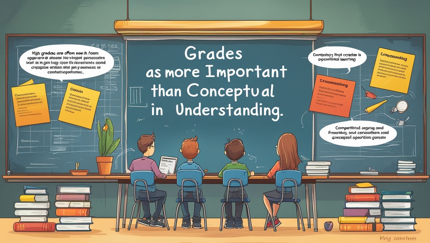 Grades More Important than Conceptual Understanding - Teachers Guide