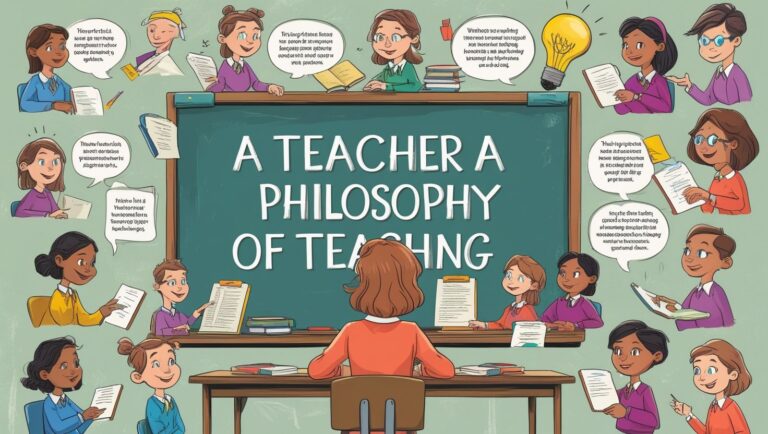 How a Teacher Can Set Philosophy of Teaching