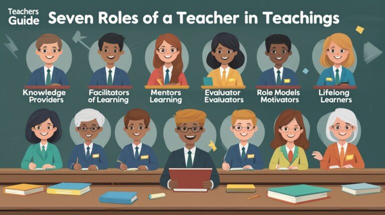 Seven Roles of a Teacher in Teachings - Teachers Guide