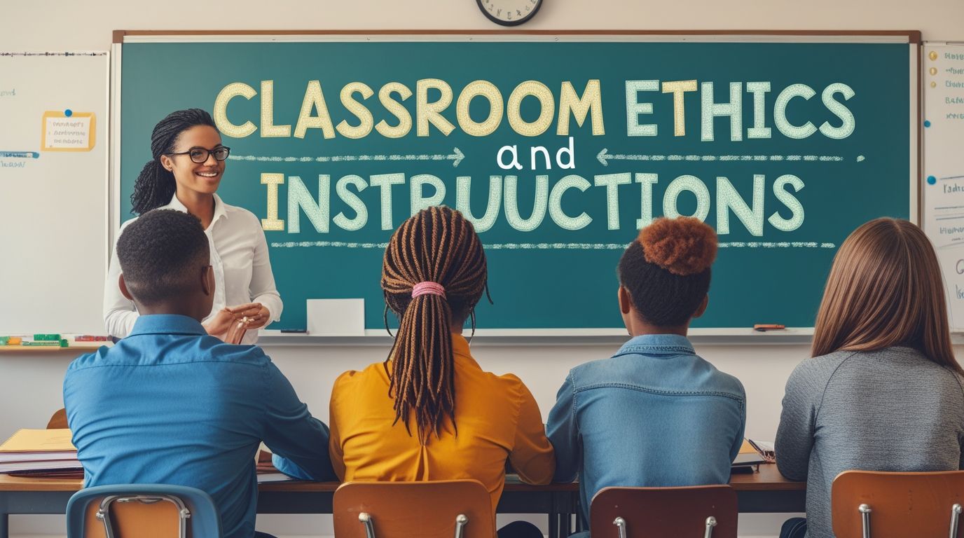 Why Classroom Ethics and Instructions Matter, Classroom ethics and instructions play a central role in effective
