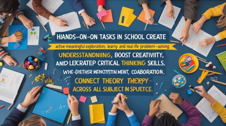 Hands-On Tasks in School fo Meaningful Learning