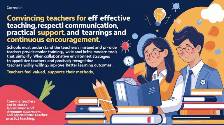 How to Convince Teachers for Effective Teaching in Education