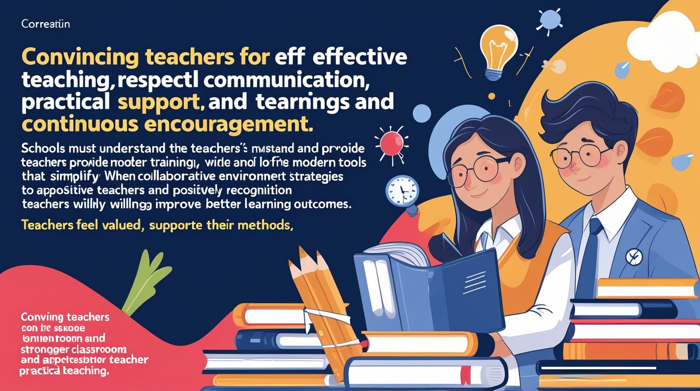 How to Convince Teachers for Effective Teaching in Education