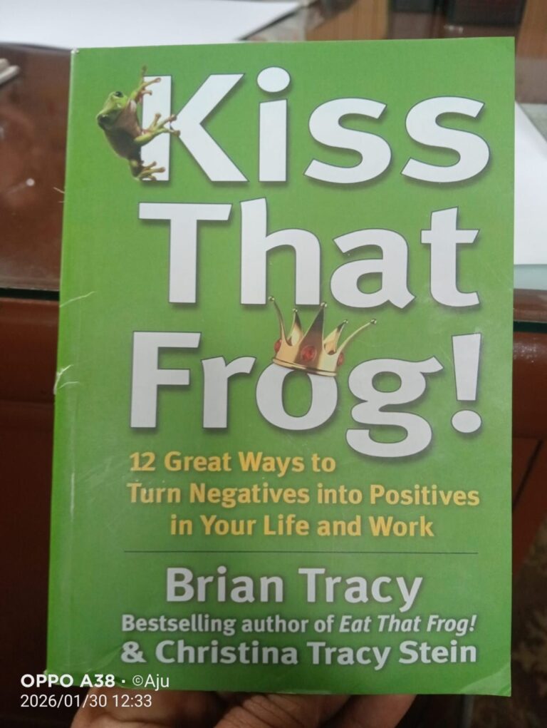 Book Review: Kiss That Frog! by Brian Tracy