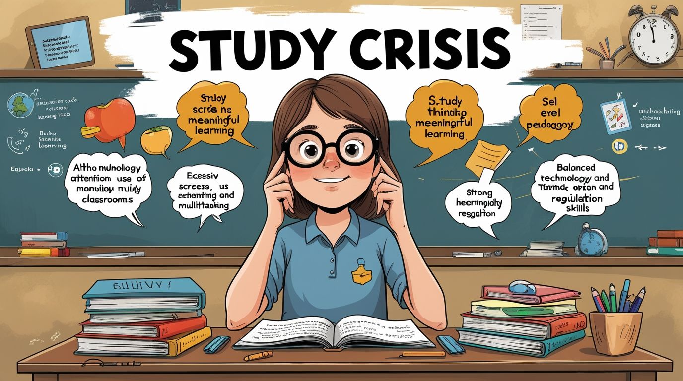 Study Crisis in the Digital Era in Classrooms