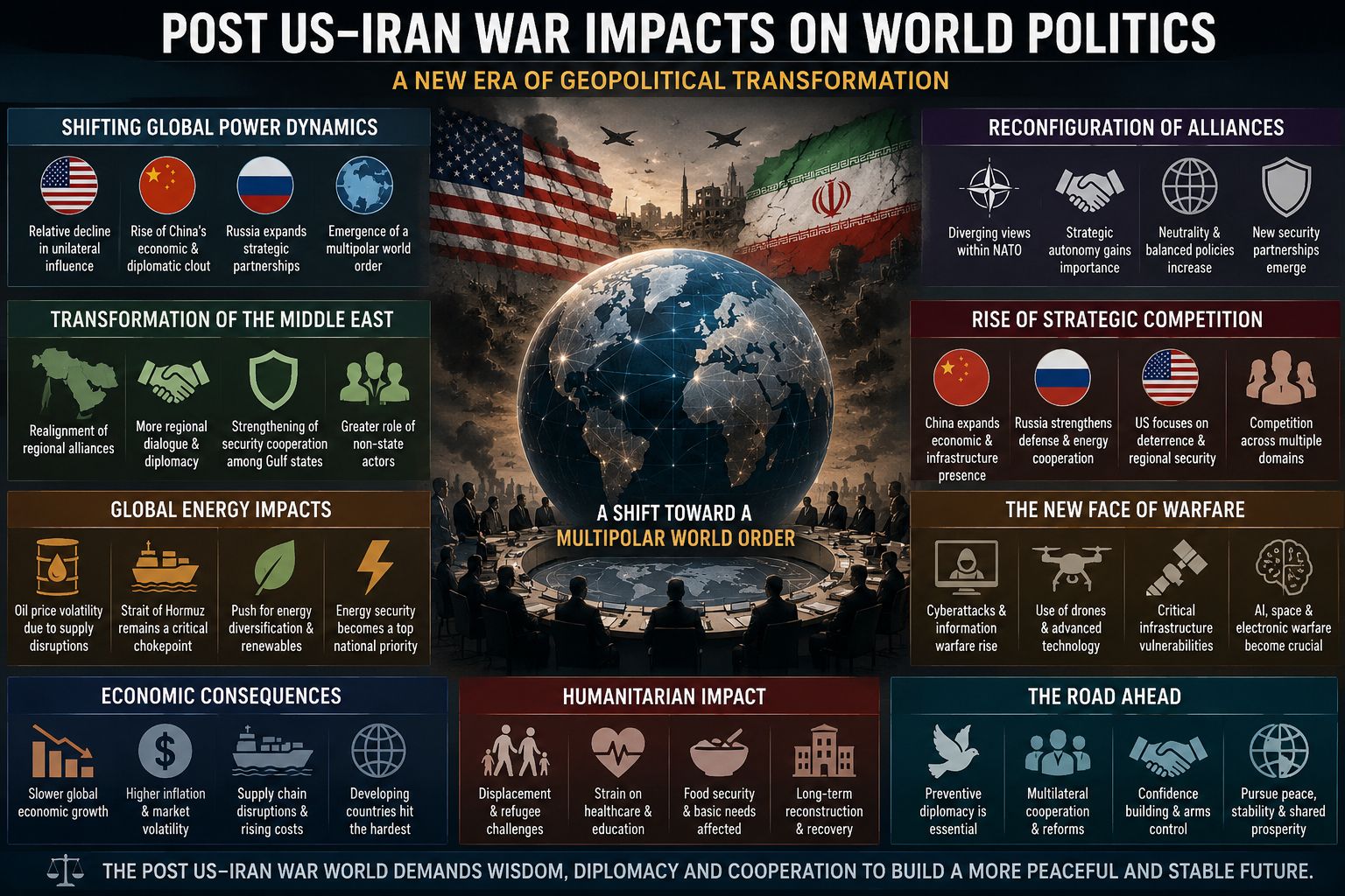 Post US–Iran War Impacts on World Politics