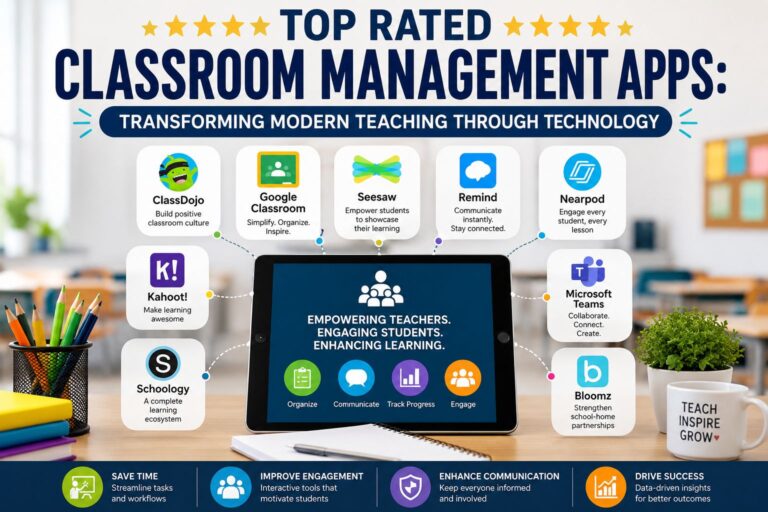 Top Rated Classroom Management Apps & Technology