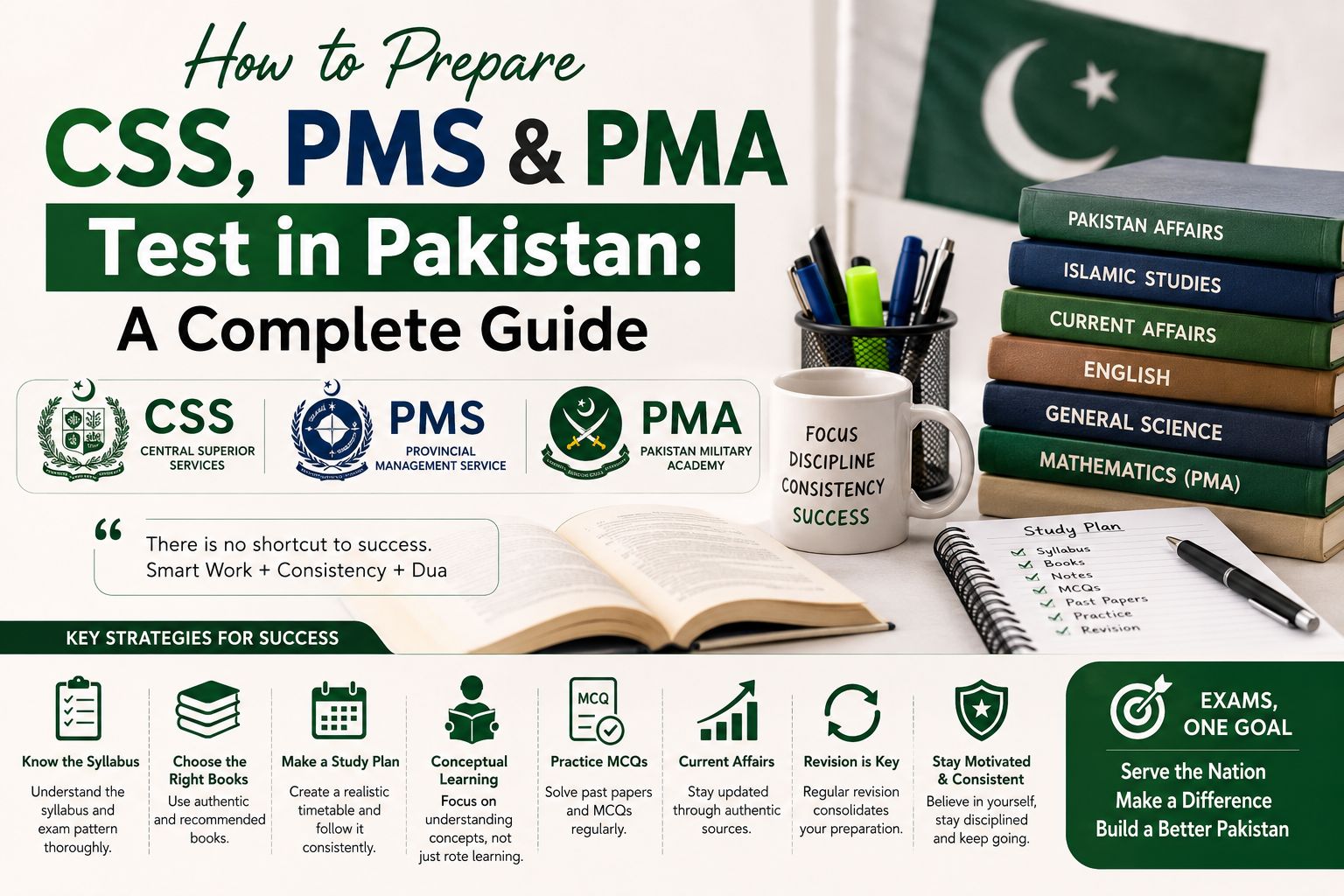 How to Prepare CSS, PMS and PMA Test in Pakistan A Complete Guide