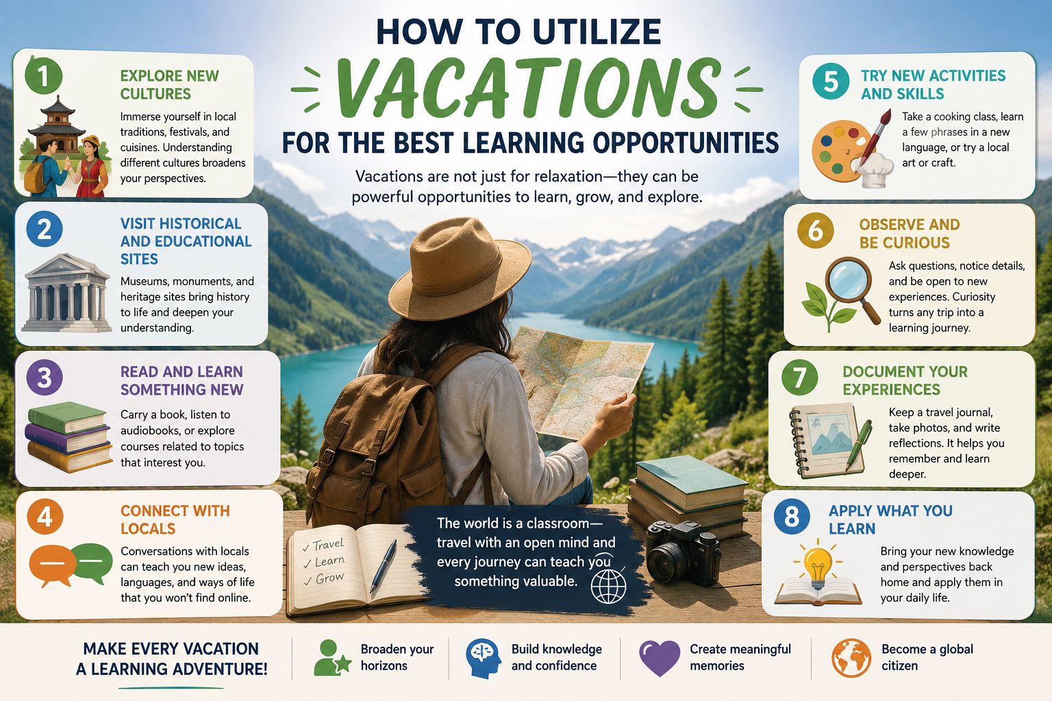 How to Utilize Vacations for the Best Learning Opportunities